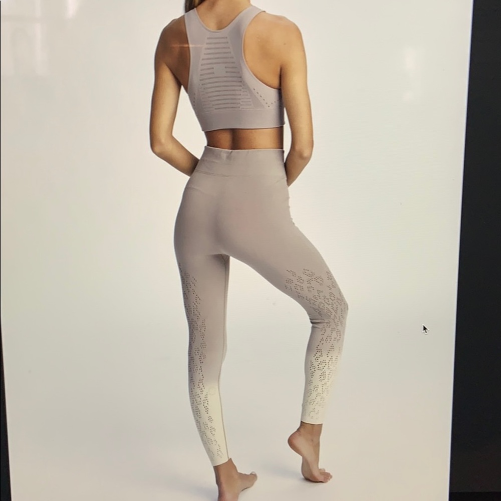 Varley Dover leggings, 7/8 length, xxs/xs gray